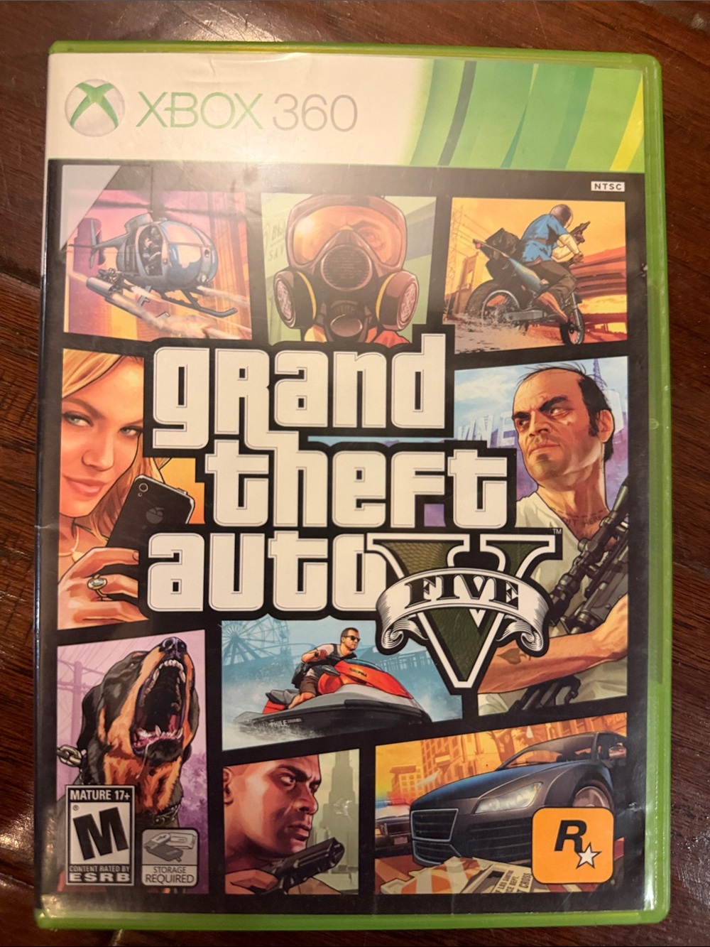 Xbox 360 Grand Theft Auto V (Green)